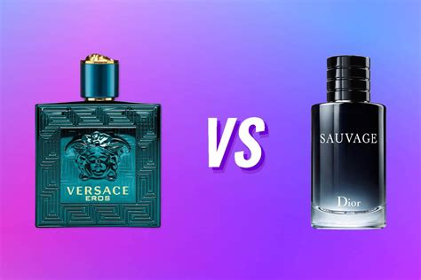 Versace vs Dior Sauvage perfume